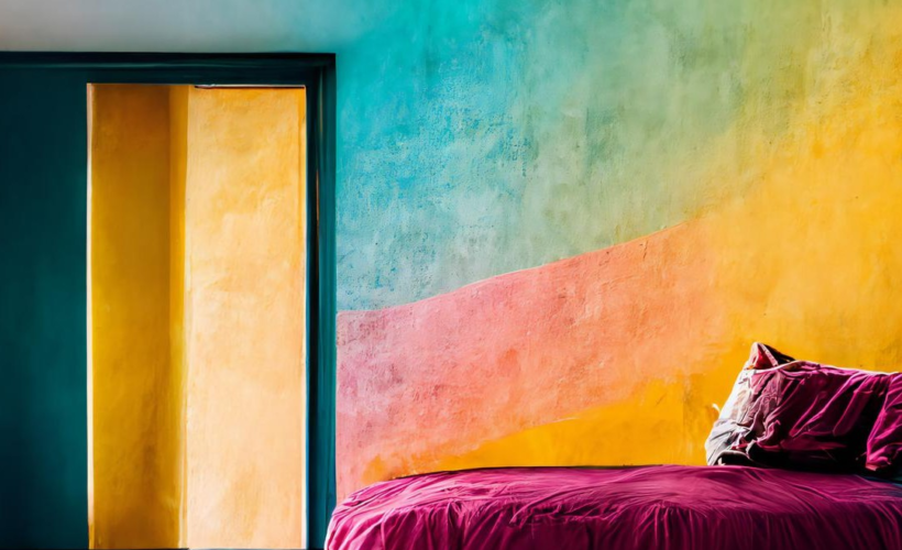 Colorful Wall Paint Image - walltek paint