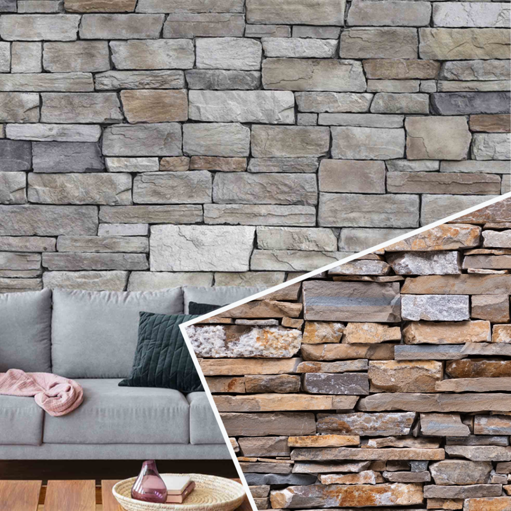 Stone Texture walltek paint