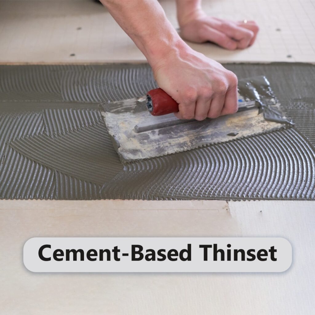 Cement-Based Thinset - walltek paint