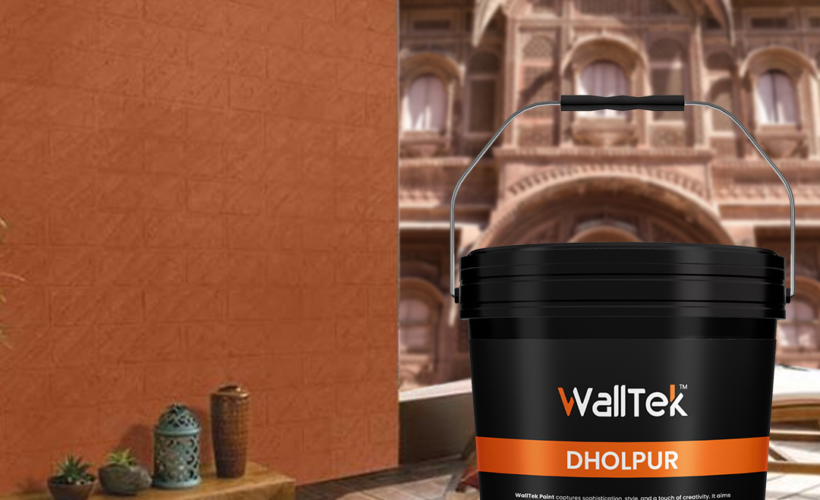 Dholpur Texture - walltek paint