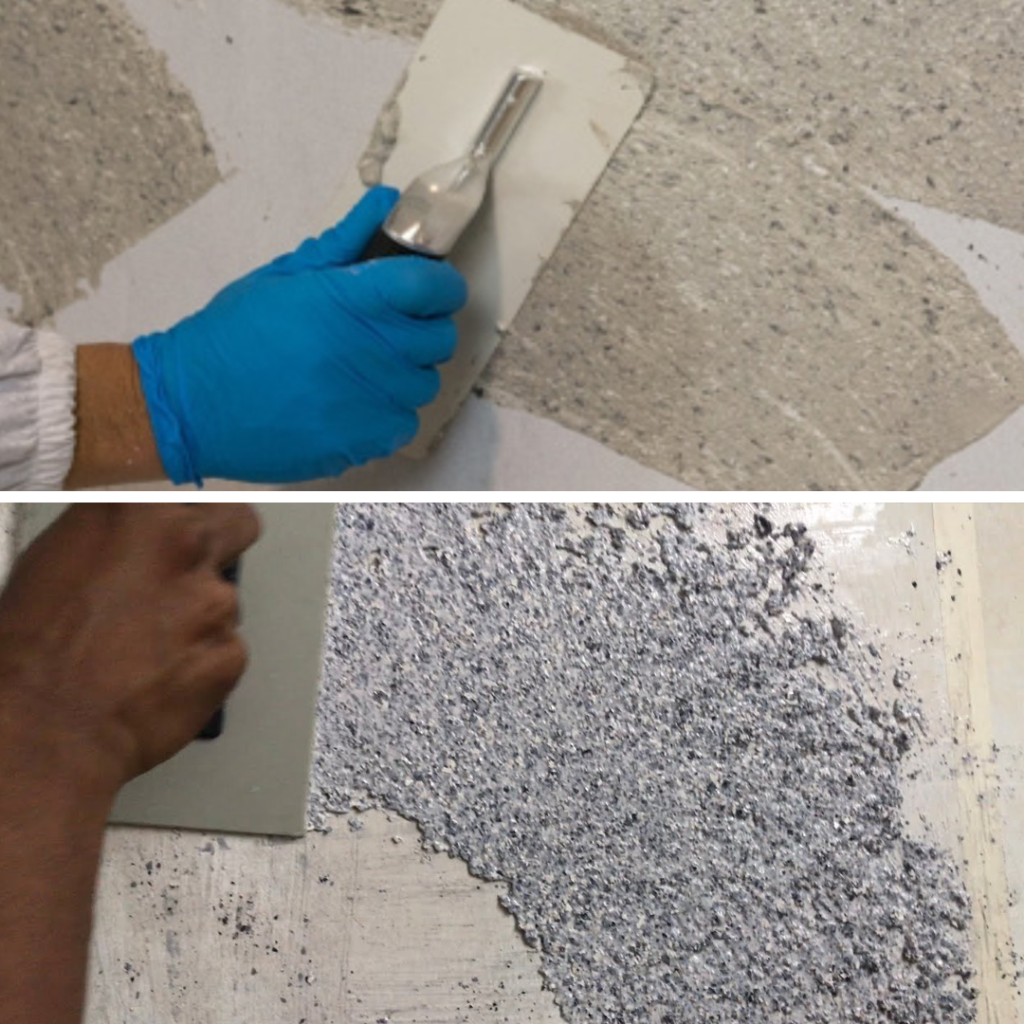 WallTek Paint - Dune Granite Application